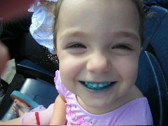 Someone just had a slushy.