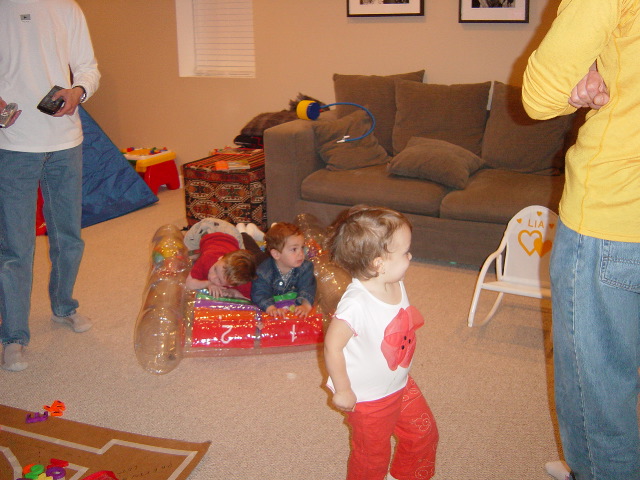 Horsing around in the playroom