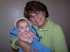 Chubby Max with Nana