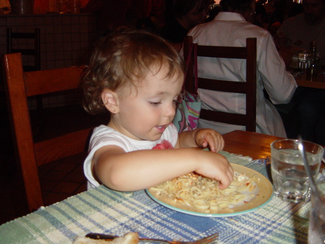 Next course - Linguini in Clam Sauce