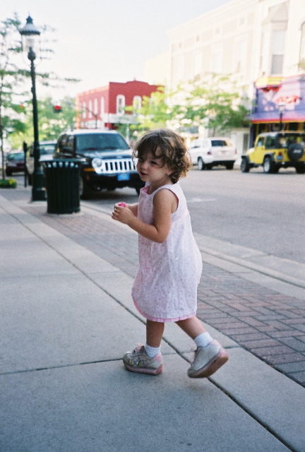 Dylan in Petoskey.